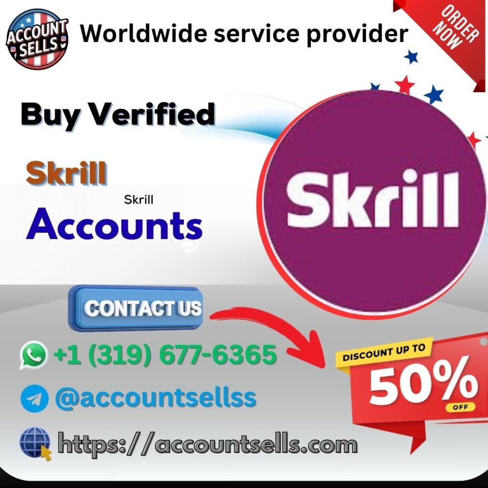 Buy Verified Skrill Accounts
